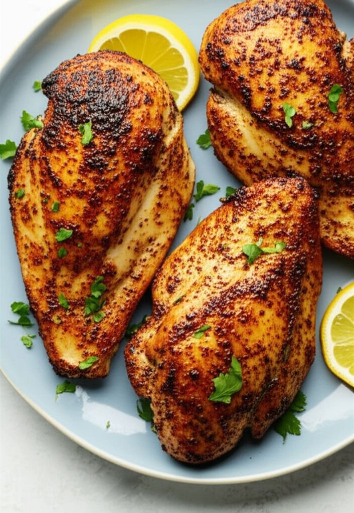 Slow Cooker Lemon Garlic Chicken