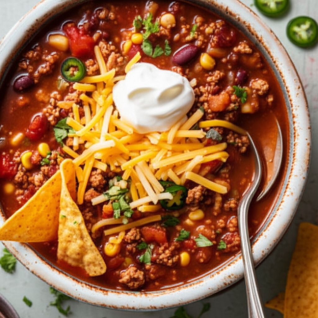 Slow Cooker Taco Soup