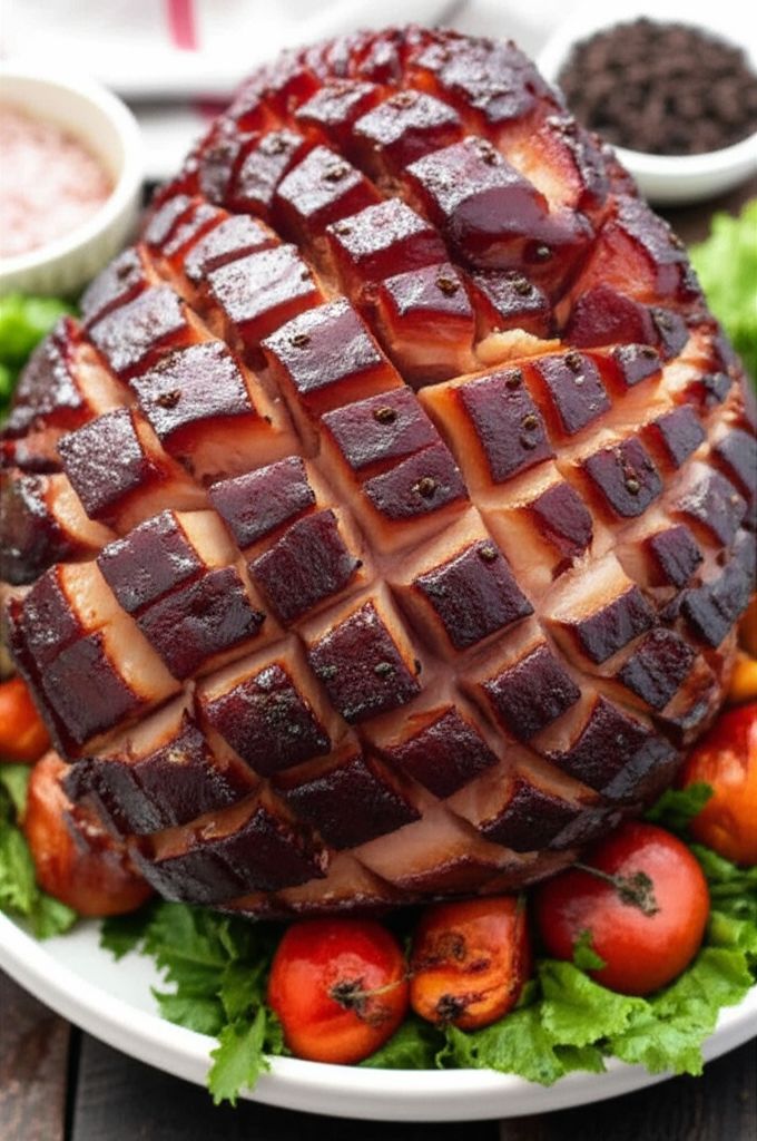 Sweet Bourbon Ham