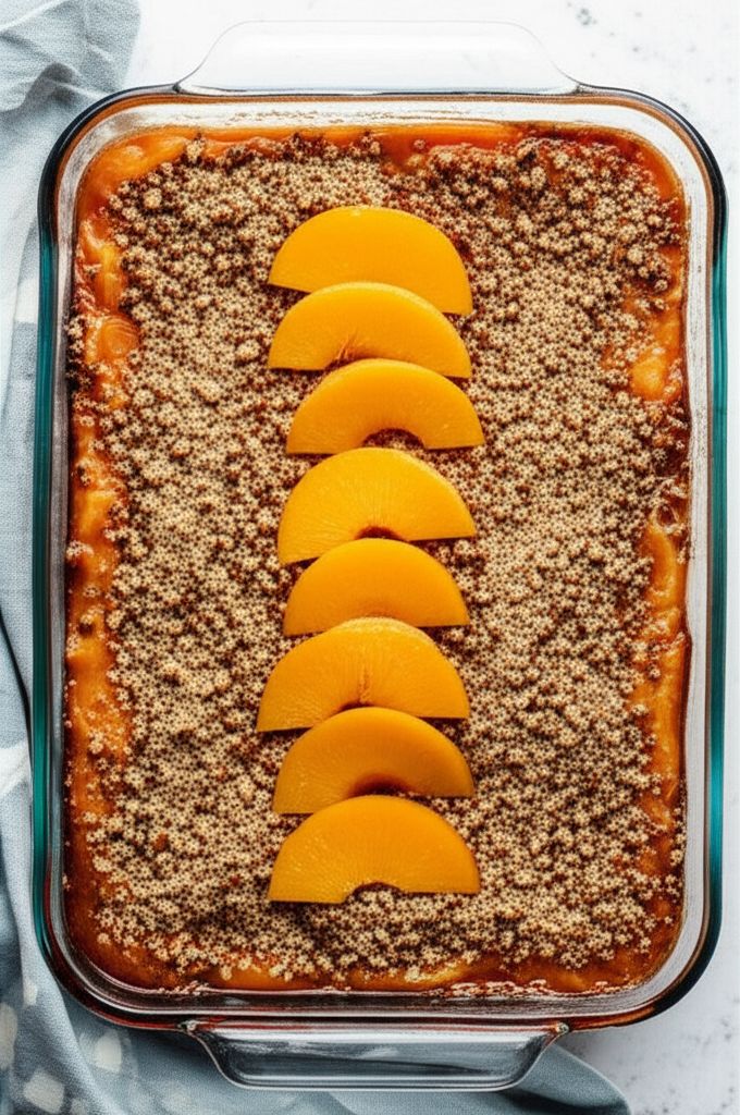 Sweet Potato Peach Bake