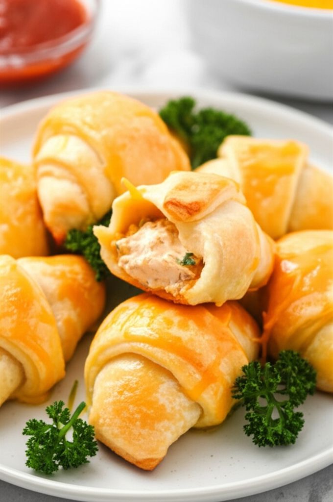 Wrapped Buffalo Chicken Bites
