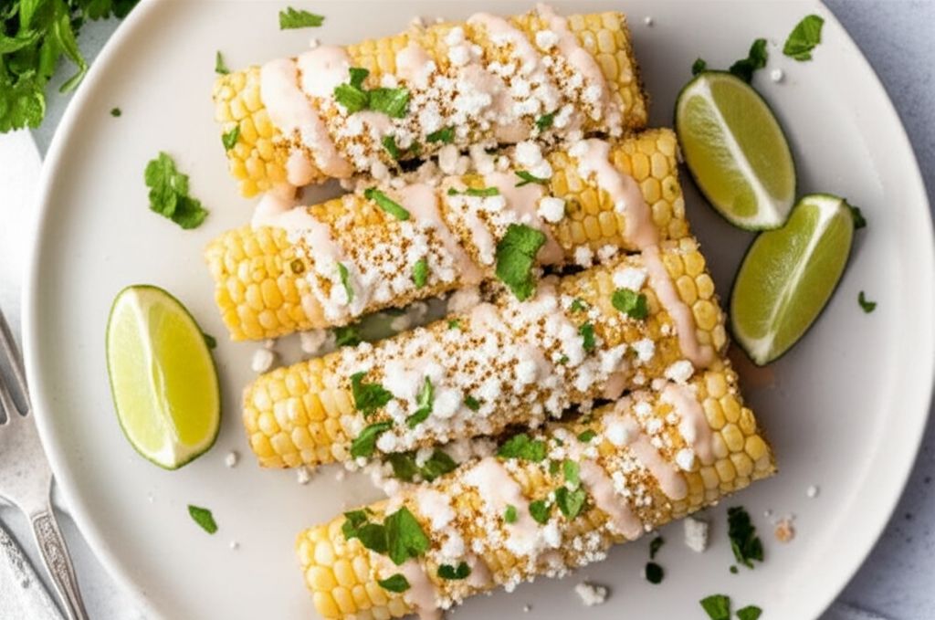 Air Fryer Corn Ribs