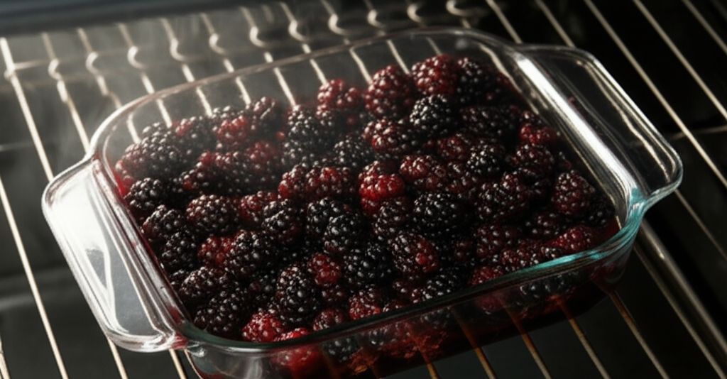 Blackberry Dump Cake