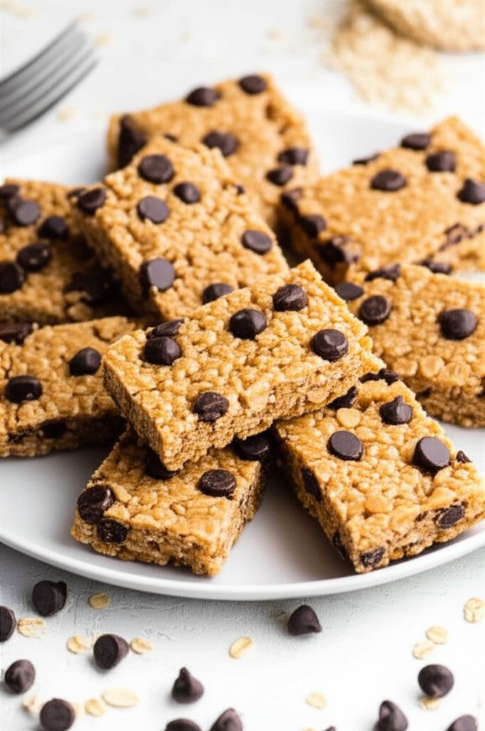 Chewy No-Bake Granola Bars