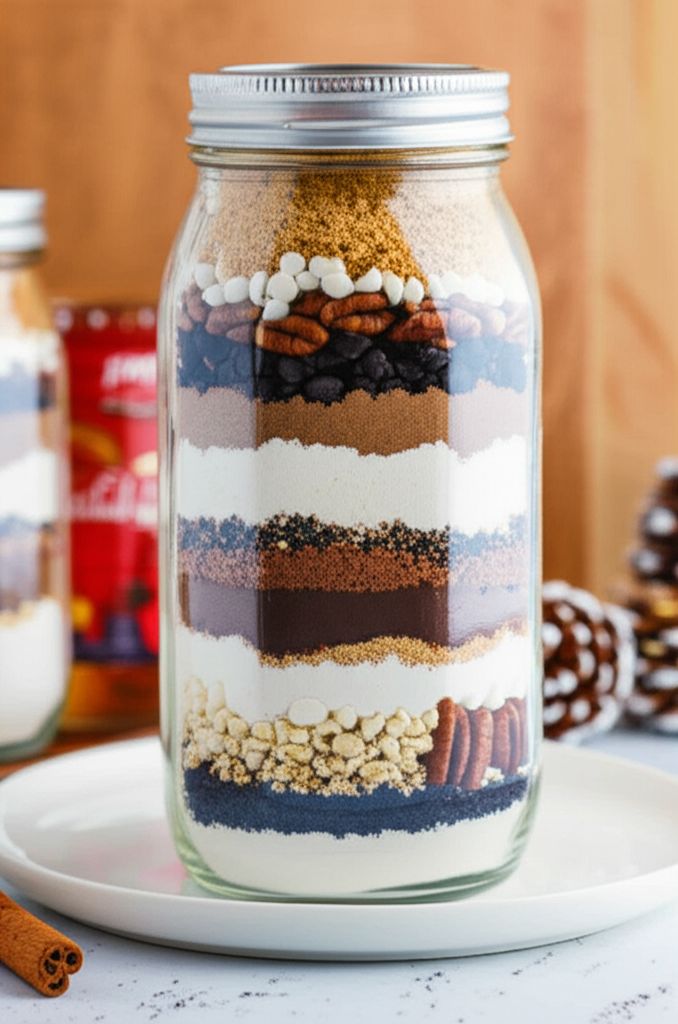 Chocolate Cookie Mix in a Jar