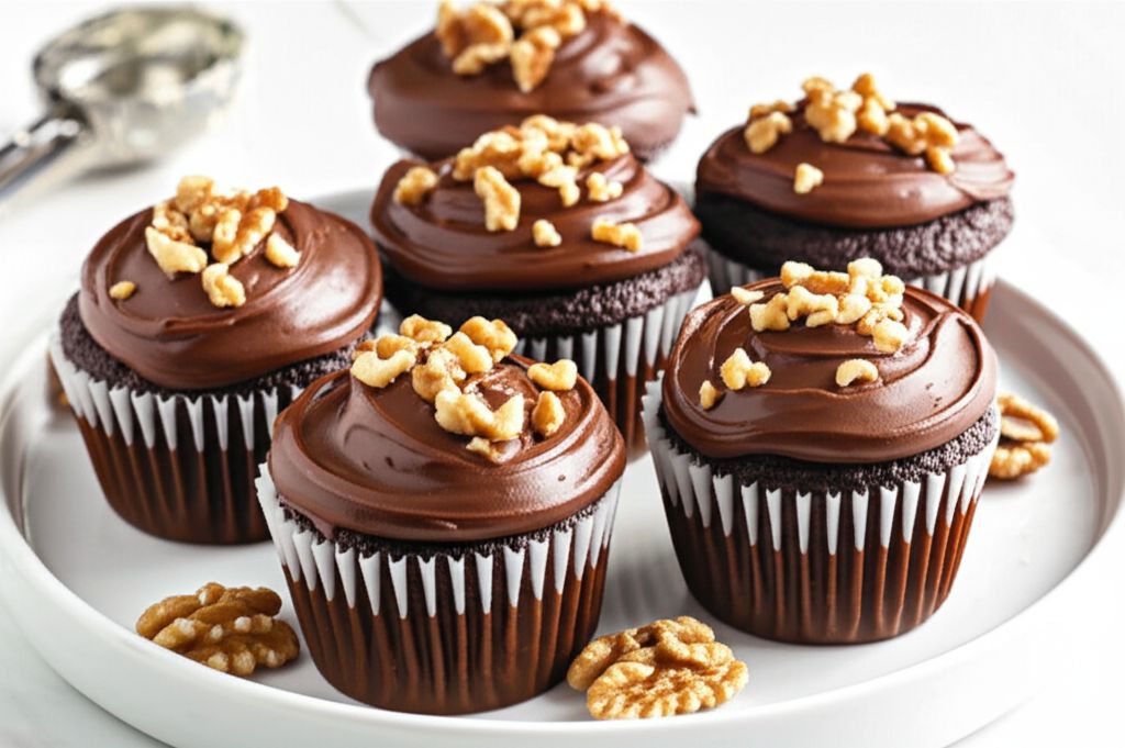 Chocolate Zucchini Cupcakes