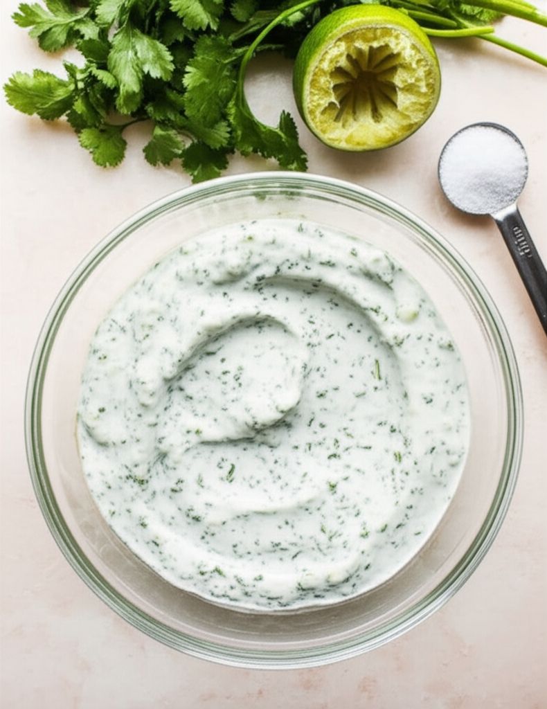 Cilantro-Lime Yogurt Sauce