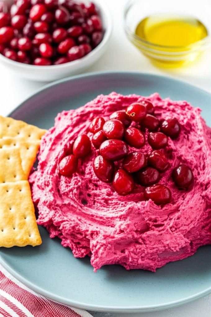Cranberry Jalapeño Cream Cheese Dip