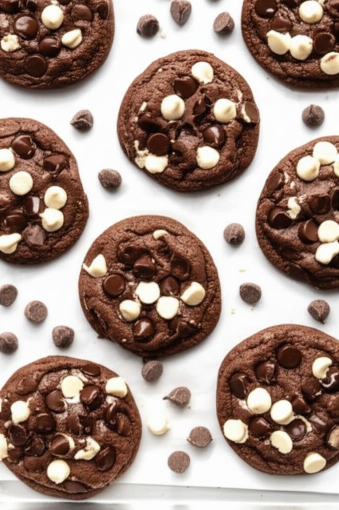 Double Chocolate Chip Cookies