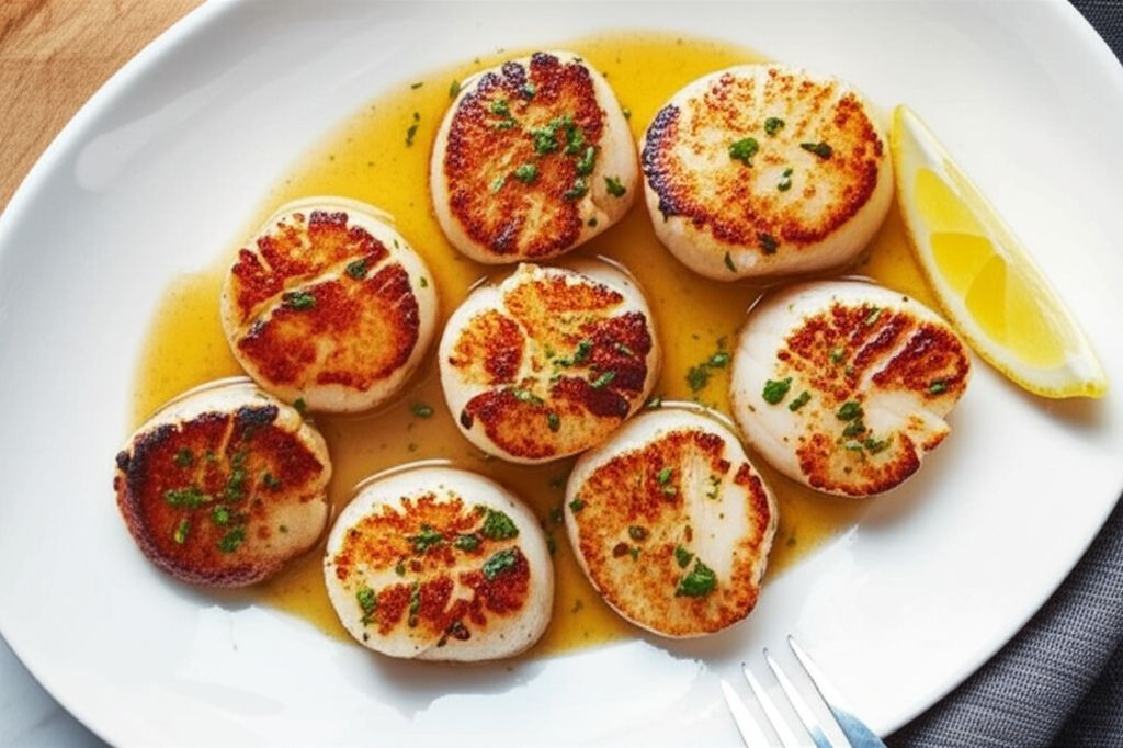 Easy Garlic-Lemon Scallops