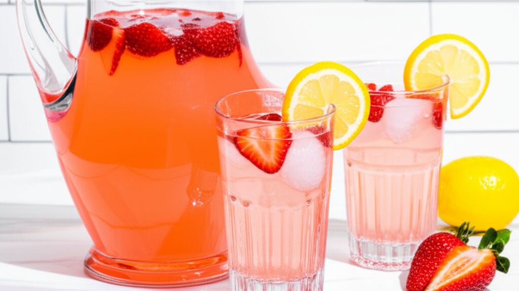 Easy Strawberry Lemonade