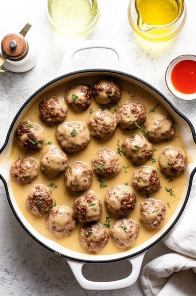 Finnish Meatballs (Lihapyorykoita)