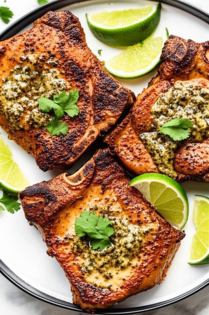 Garlic-Lime Pork Chops