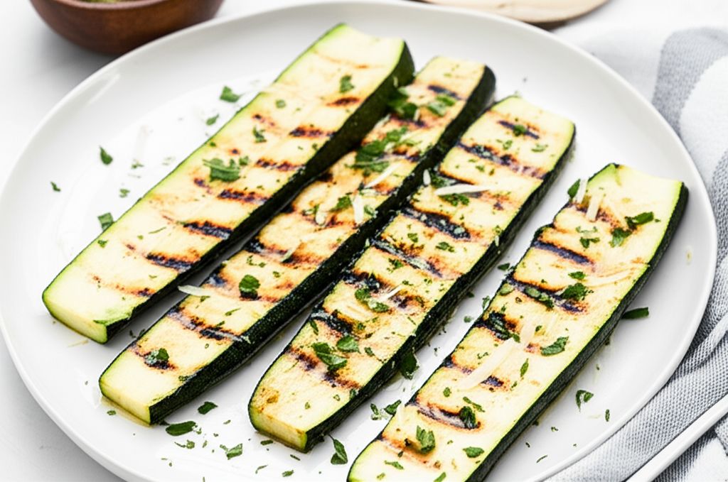 Grilled Sliced Zucchini