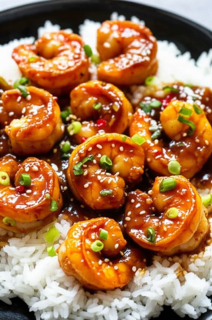 Homemade Teriyaki Shrimp