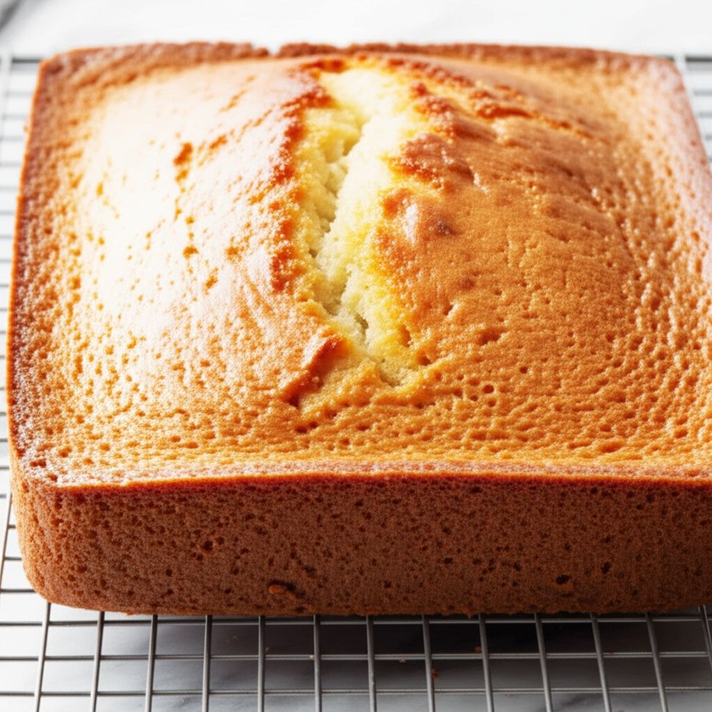 Homemade Vanilla Cake