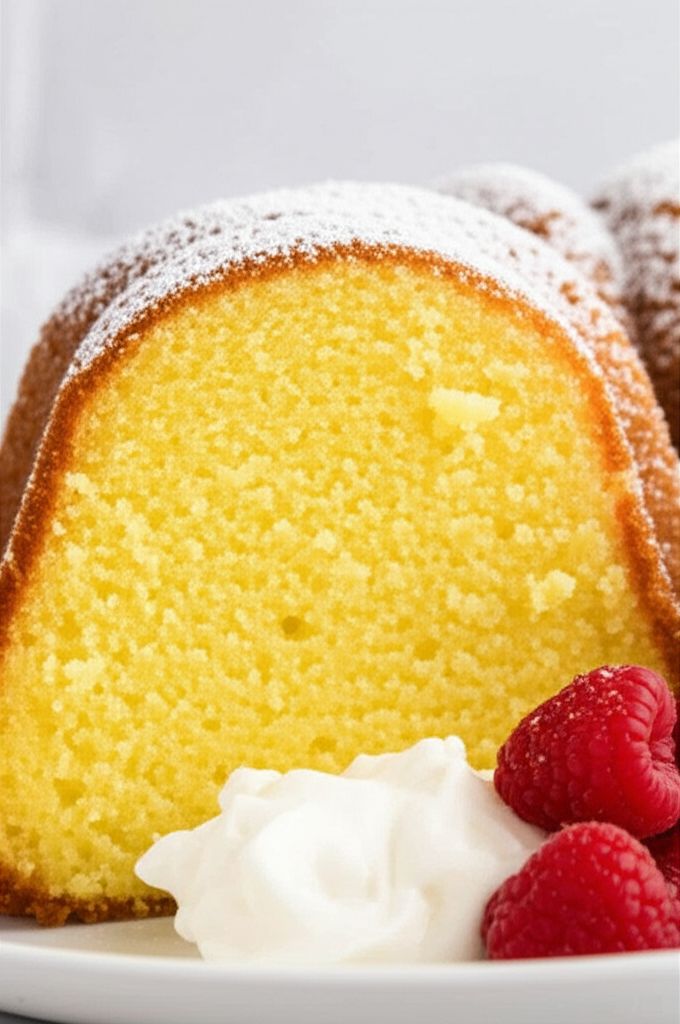 Lemon Pudding Pound Cake