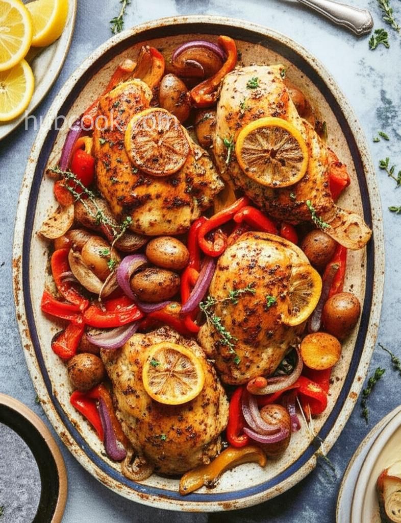 Lemony Mediterranean Chicken