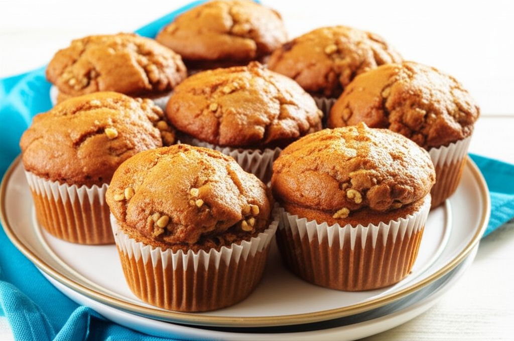 Lighter Banana Muffins