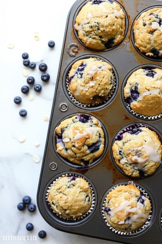 Oatmeal Blueberry Muffins
