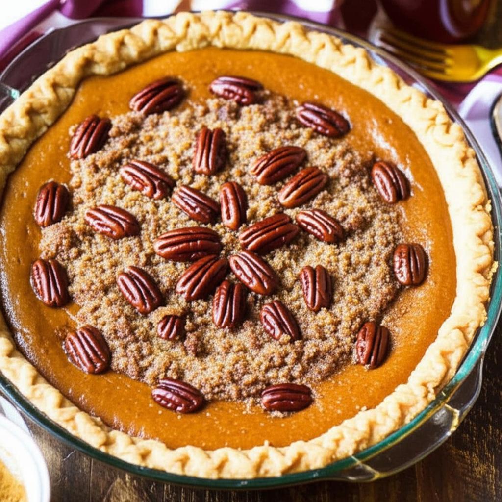 Pecan Pumpkin Pie