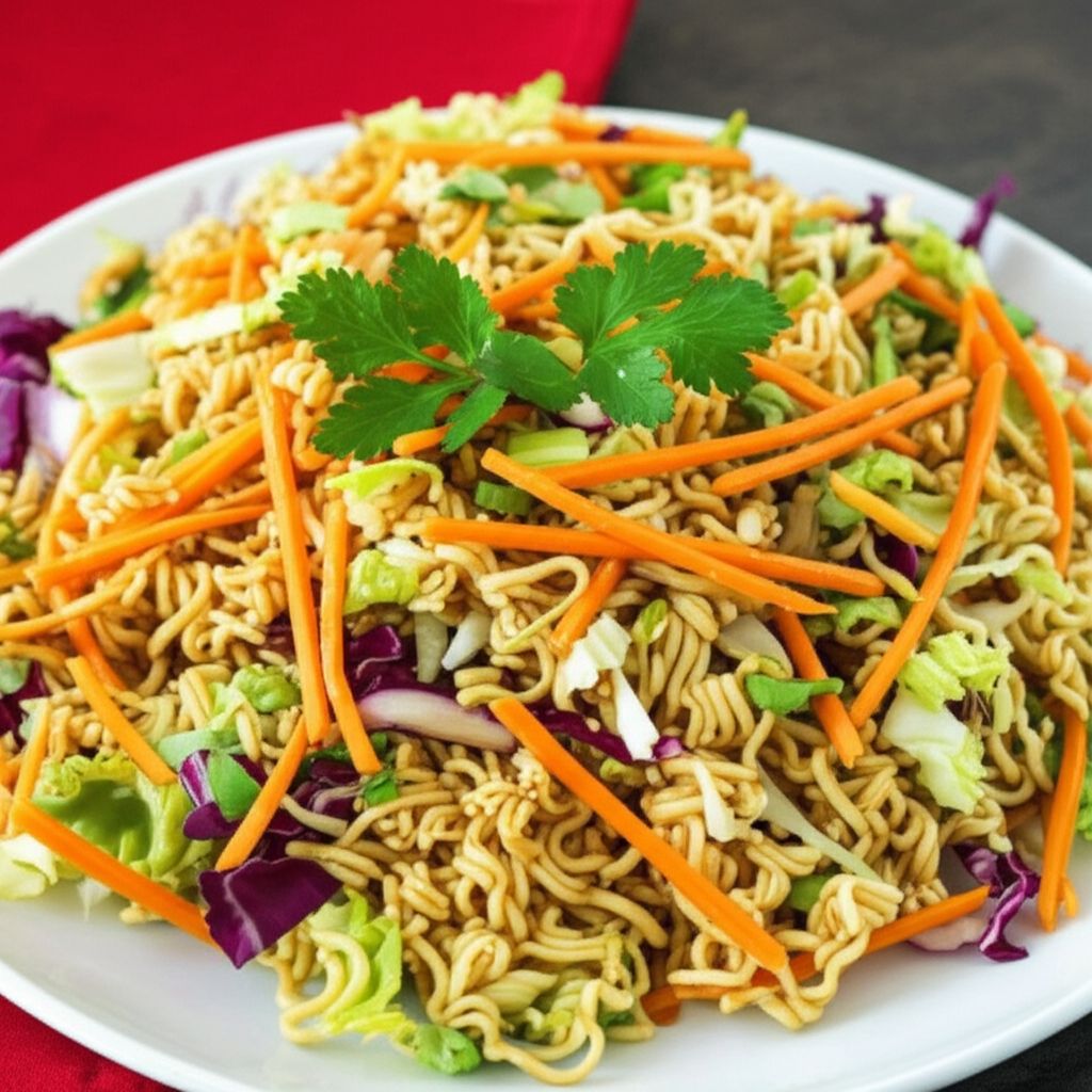 Ramen and Cabbage Salad