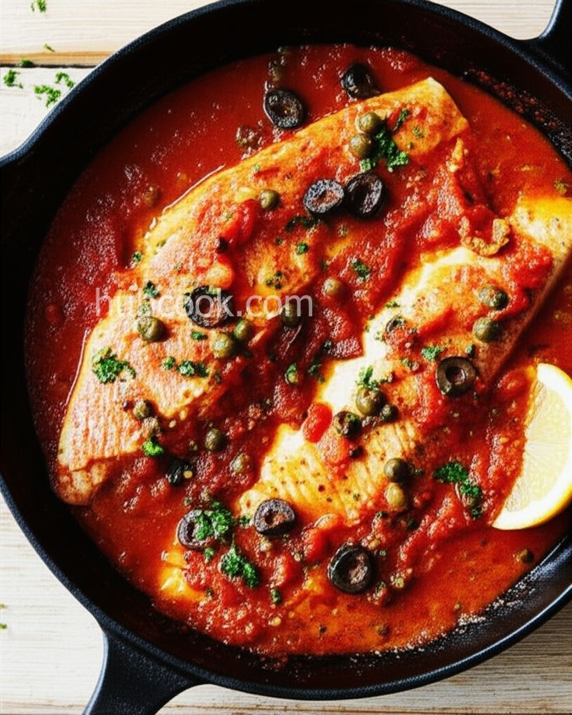 Red Snapper Livornese