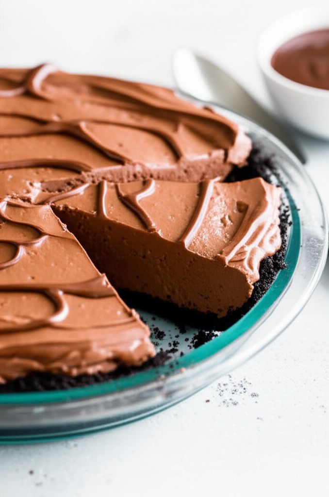 Rich Chocolate Truffle Pie
