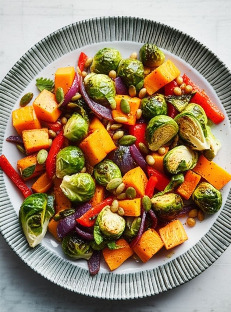 Roasted Fall Vegetable Salad