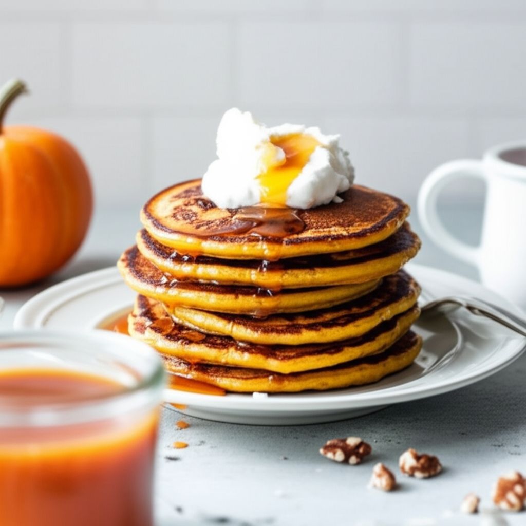 Simply Pumpkin Pancakes