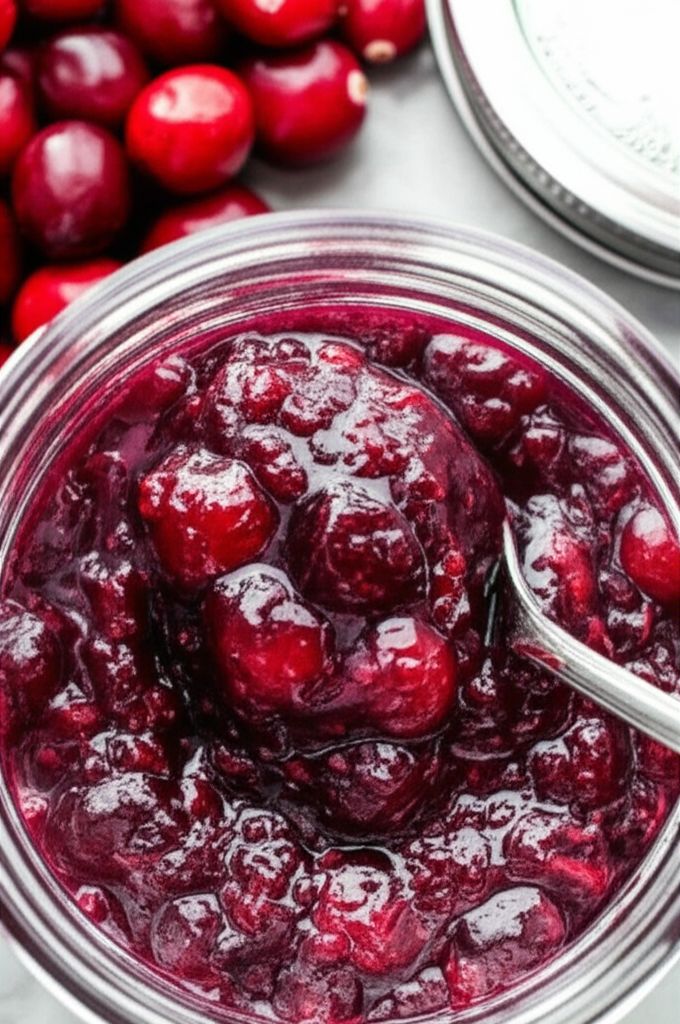 Spiced Cranberry Jam