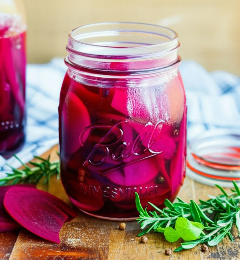 Sweet and Sour Pickled Beets