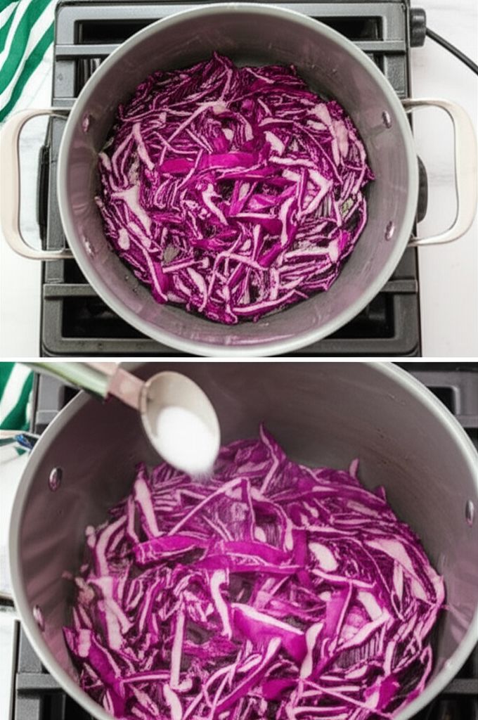 Sweet and Sour Red Cabbage