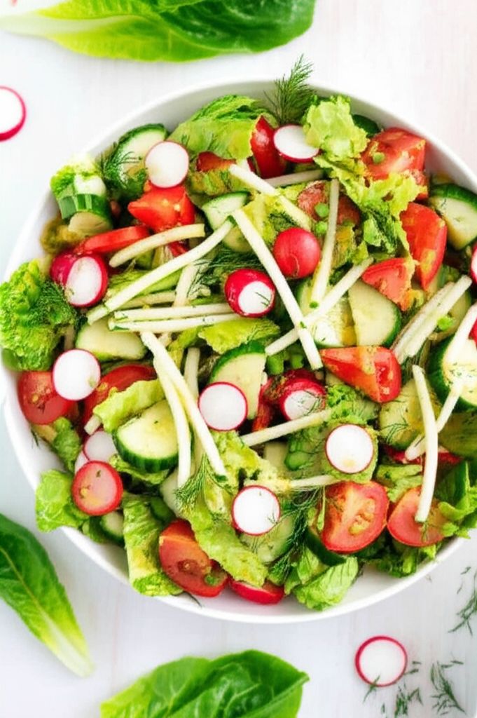 The Best Vegetable Salad
