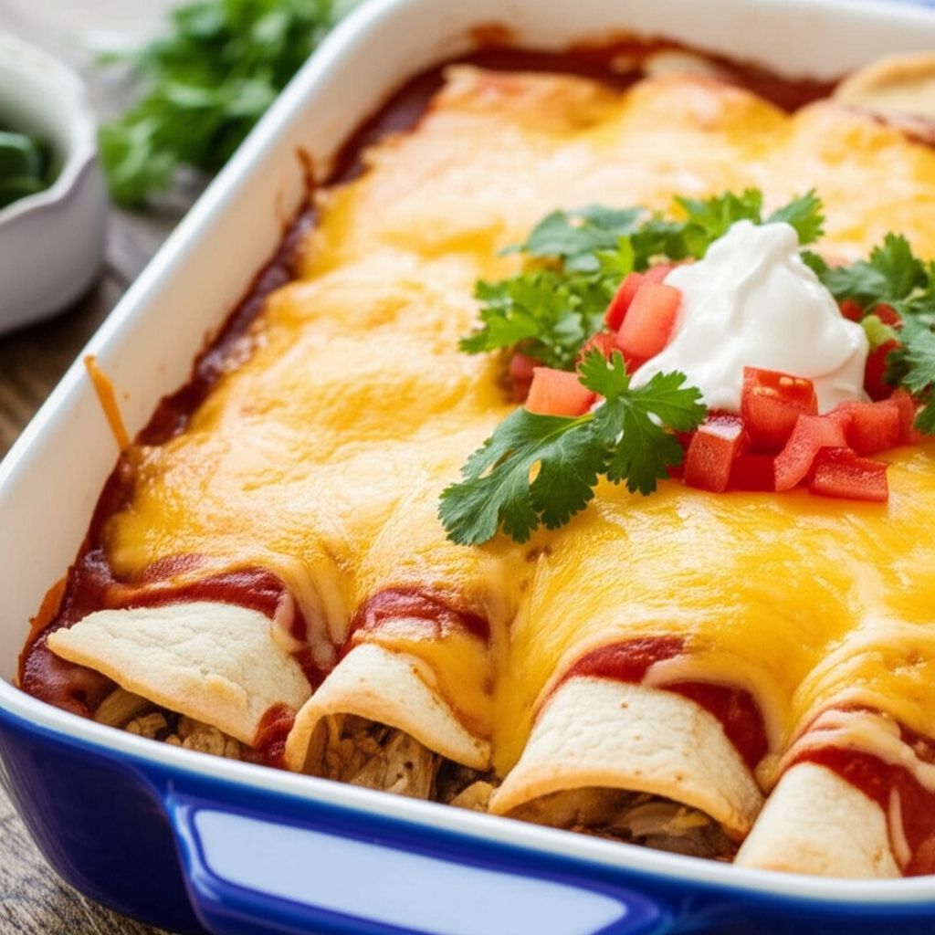Turkey Enchiladas
